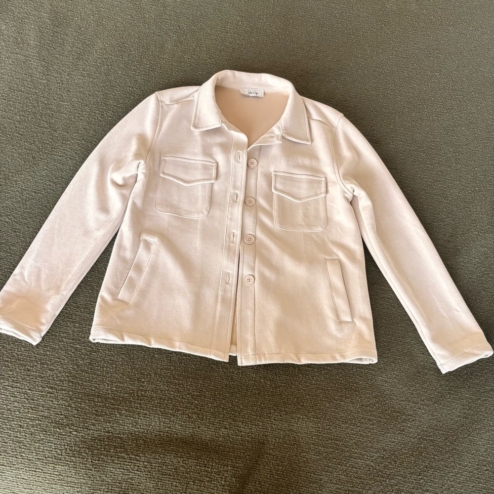 Sadie & Sage Suede-ish Jacket